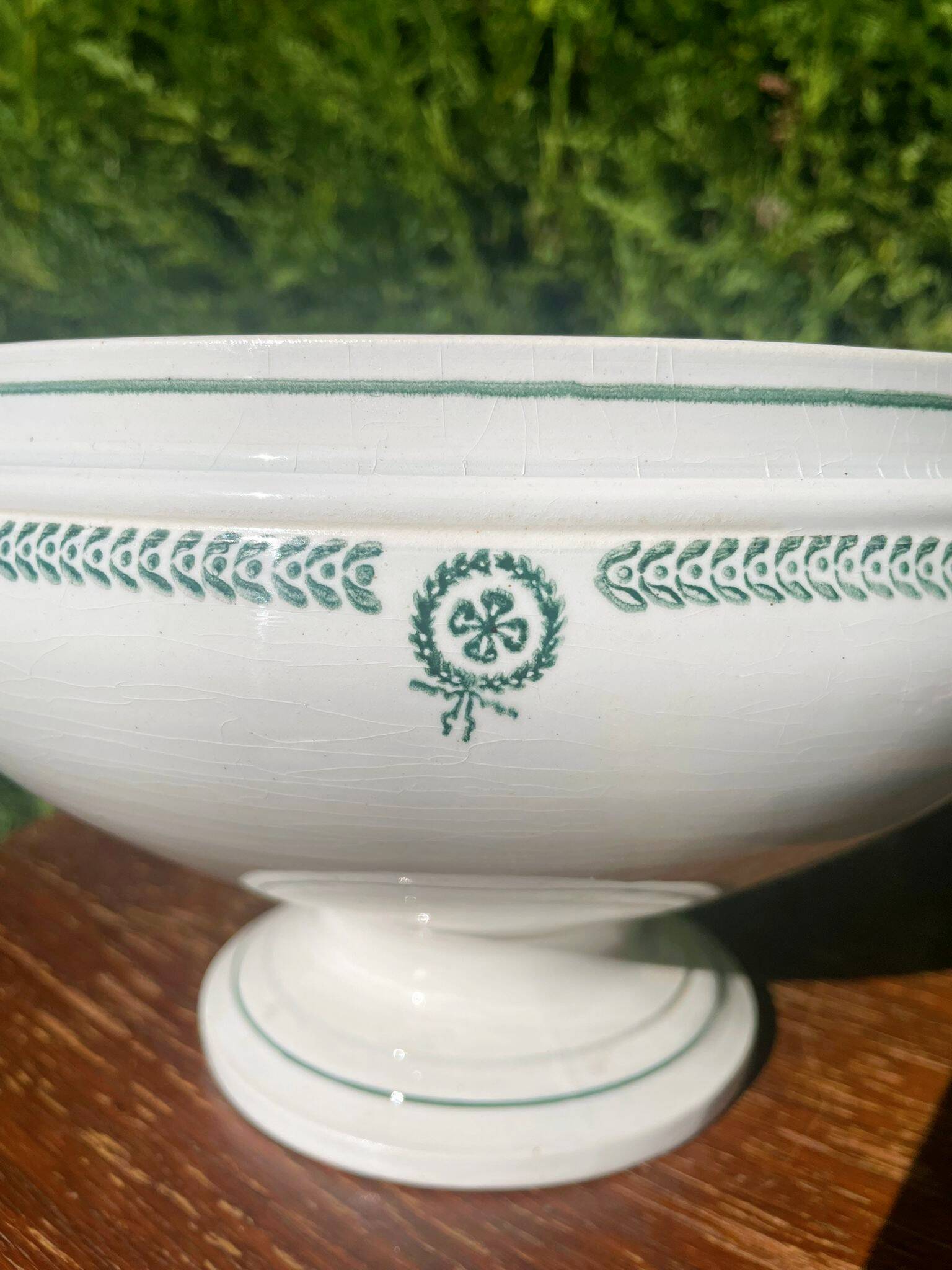 Castres earthenware soup tureen