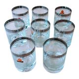 Set of 8 cristal tumblers Ingrid Glas