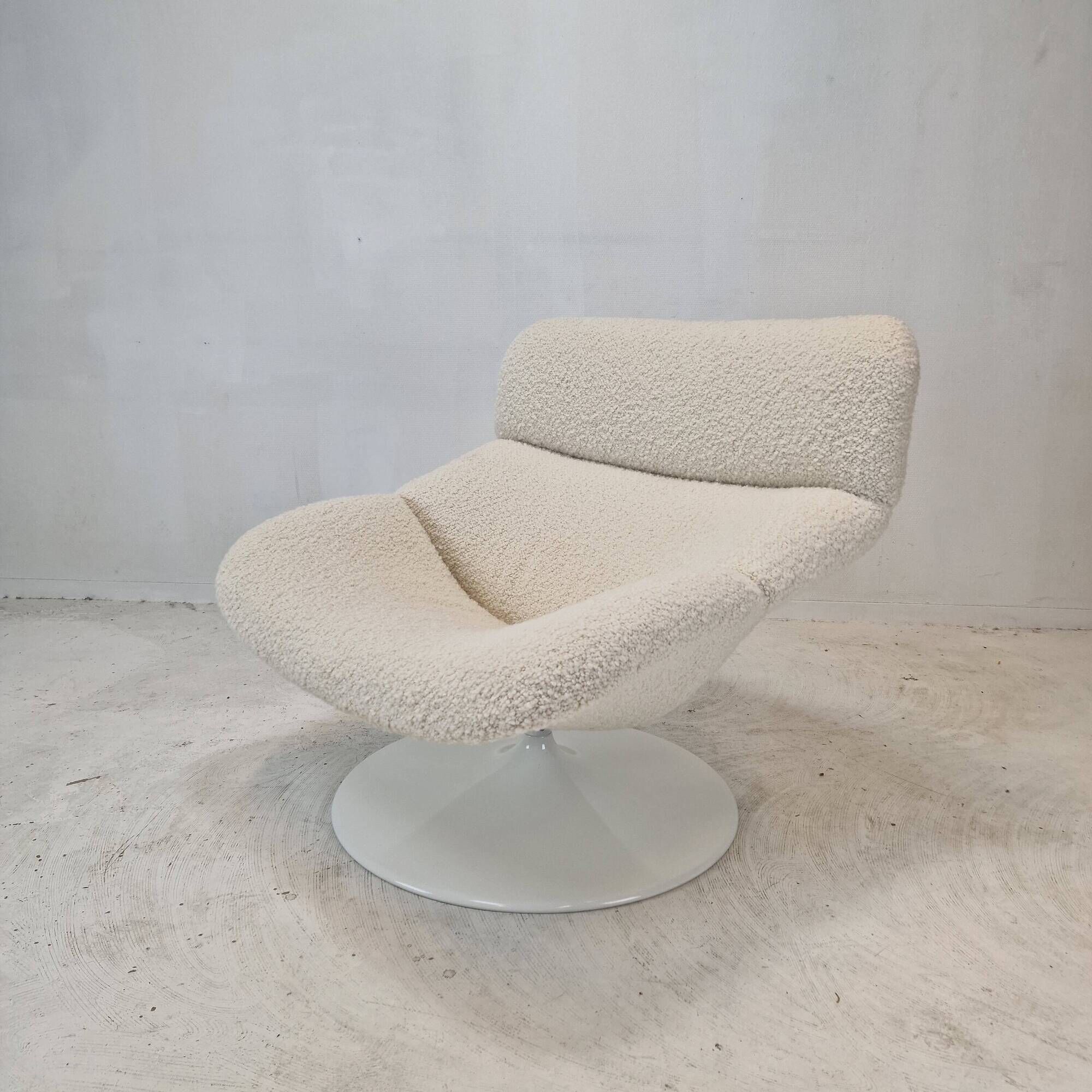 F518 Lounge Chair with Ottoman by Geoffrey Harcourt for Artifort, 1970s