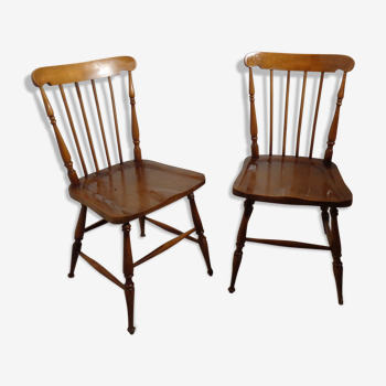 pair of western chairs of the 50s