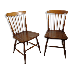 Paire de chaises Western des années
