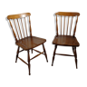 pair of western chairs of the 50s