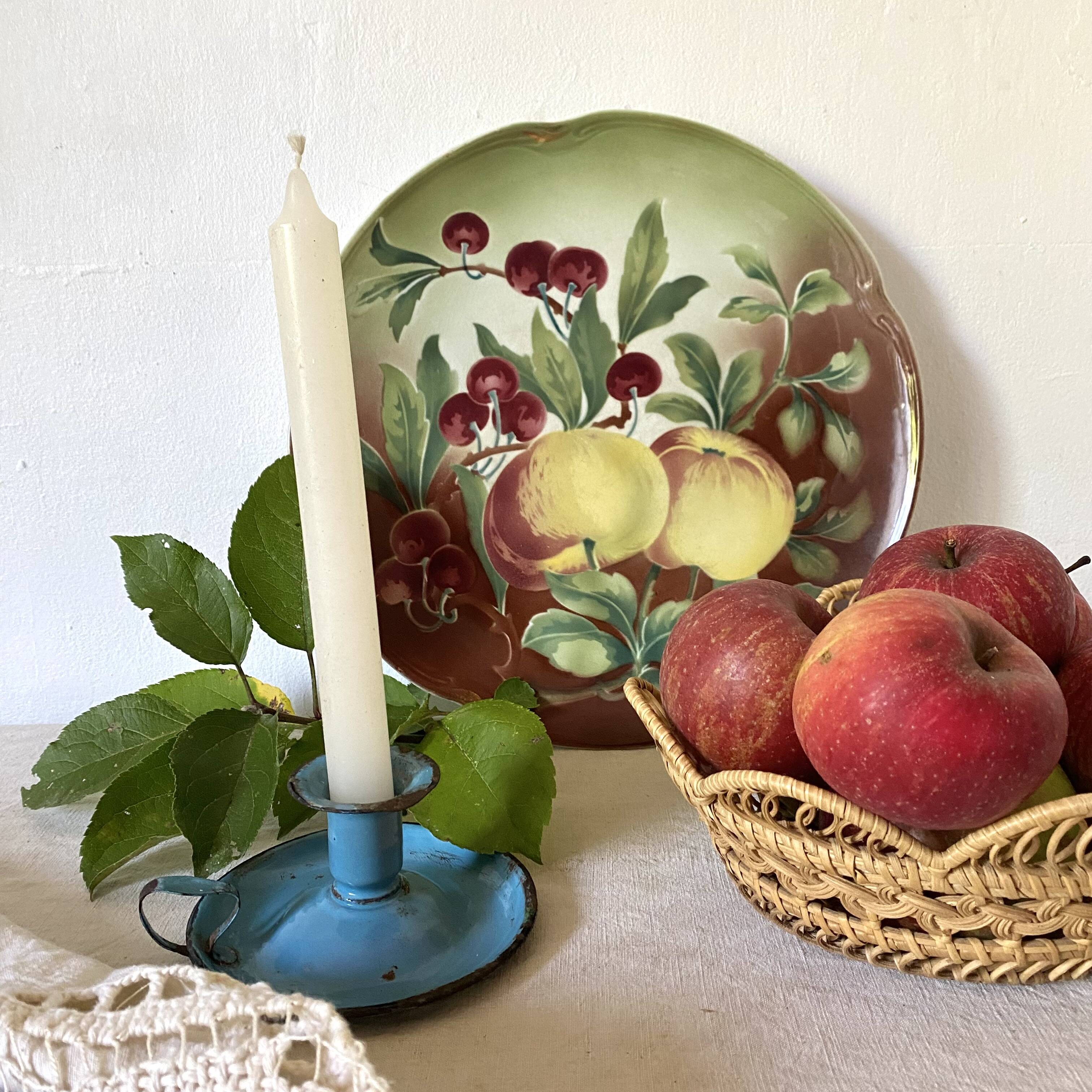 Antique dish from the late 19th and early 20th centuries K & G Luneville