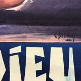 Original French poster the Hill of farewell, Constantin Belinsky