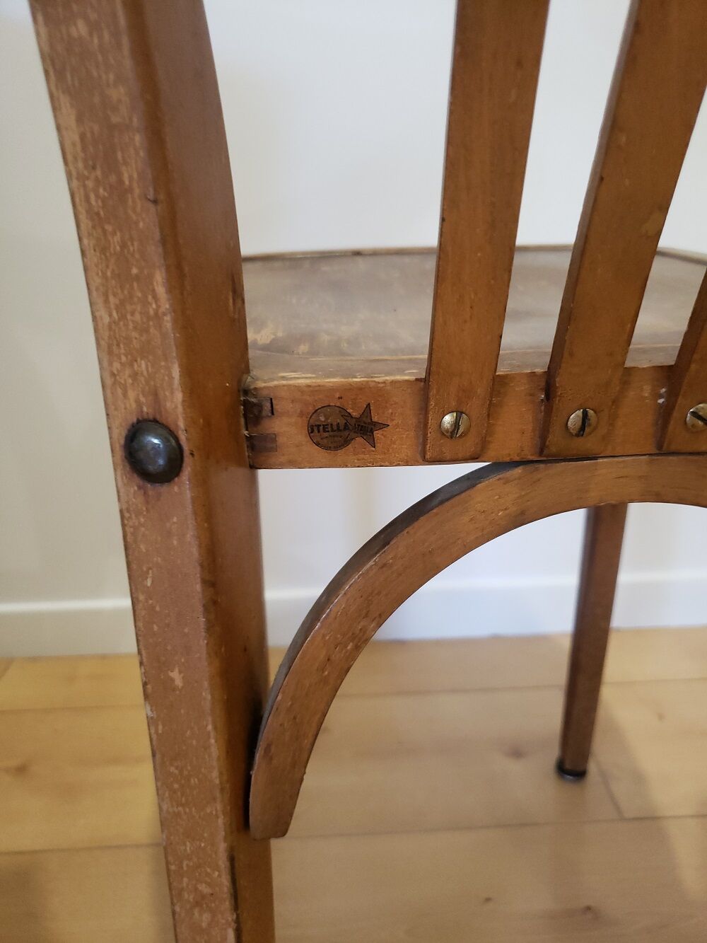 2 "stella" bistro chairs