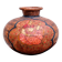 Terracotta vase, decoration of Persian figures.