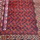 19th century Afghan Hatchlou tribal antique rug 131x140 cm