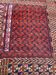 19th century Afghan Hatchlou tribal antique rug 131x140 cm