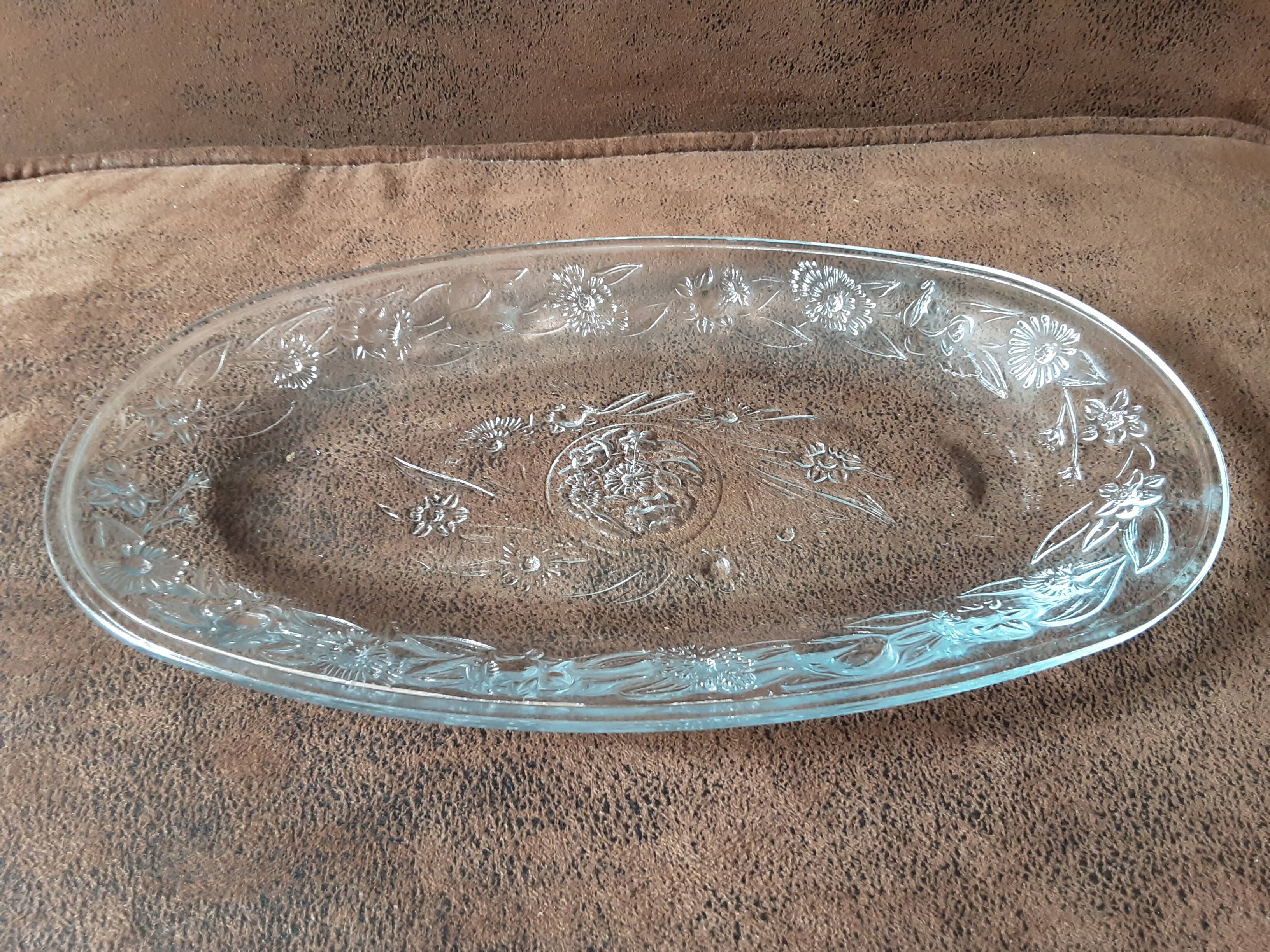 Original glass butter dish