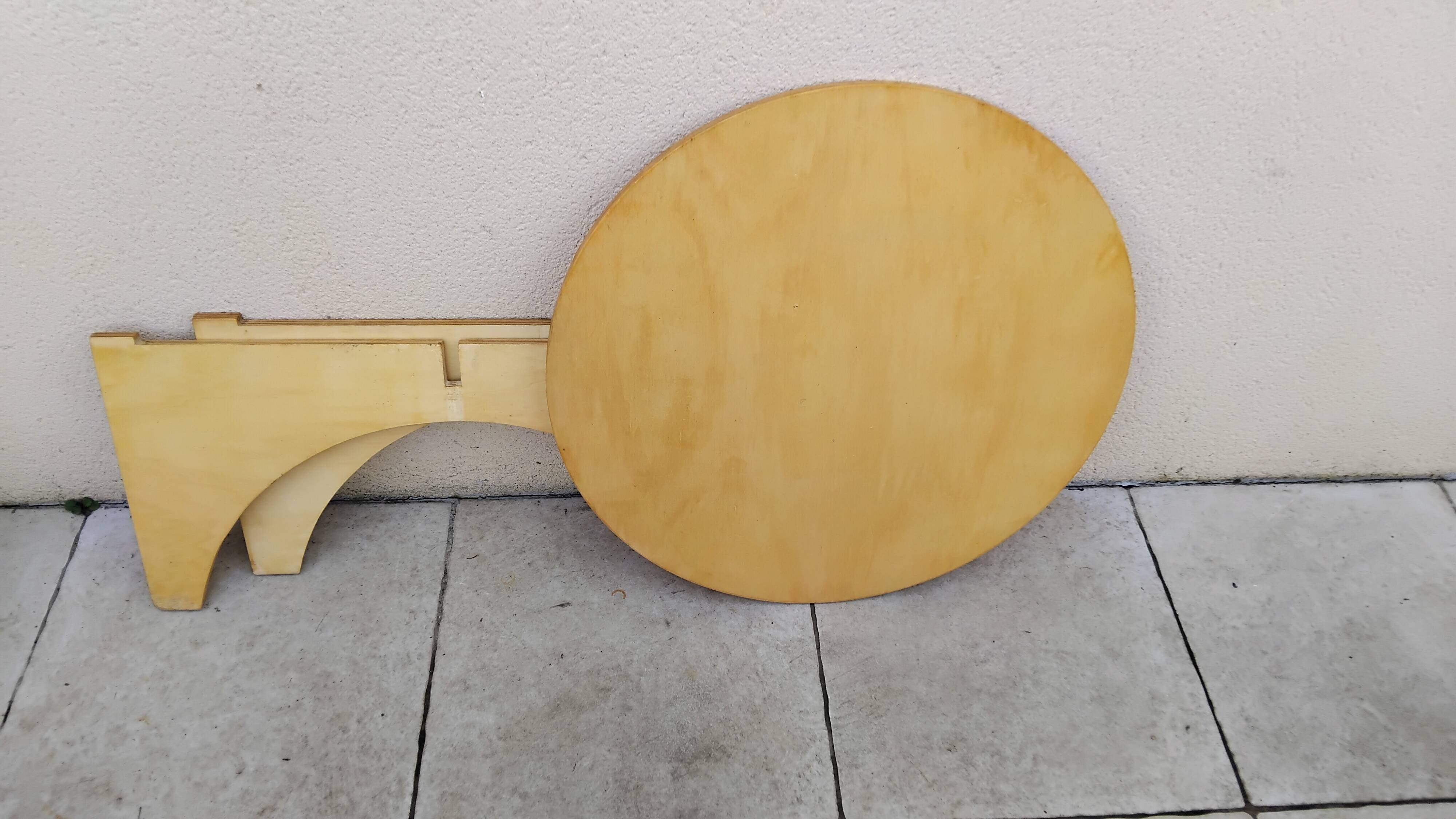 Vintage folding coffee table from the 70s/80s