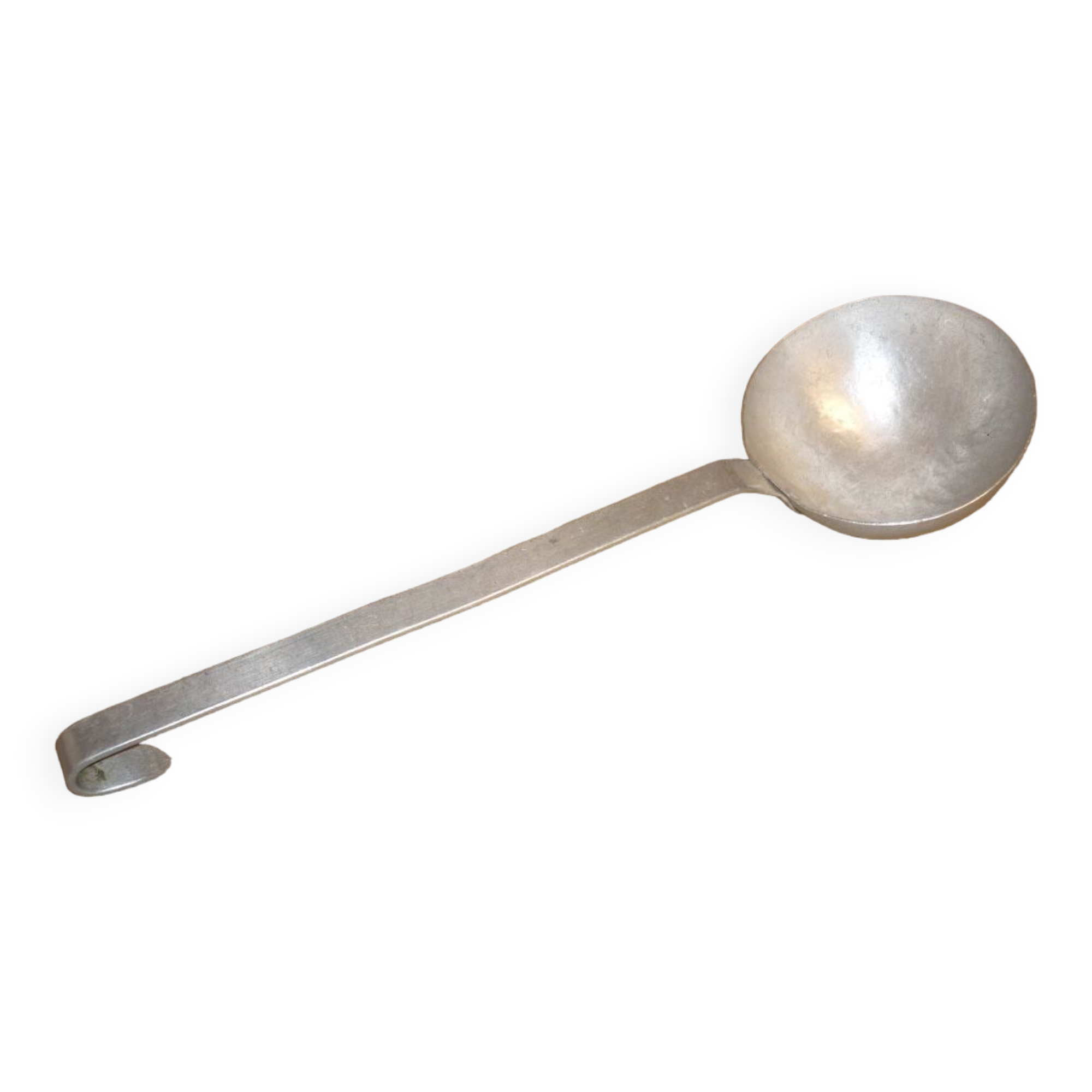 Hammered aluminum ladle