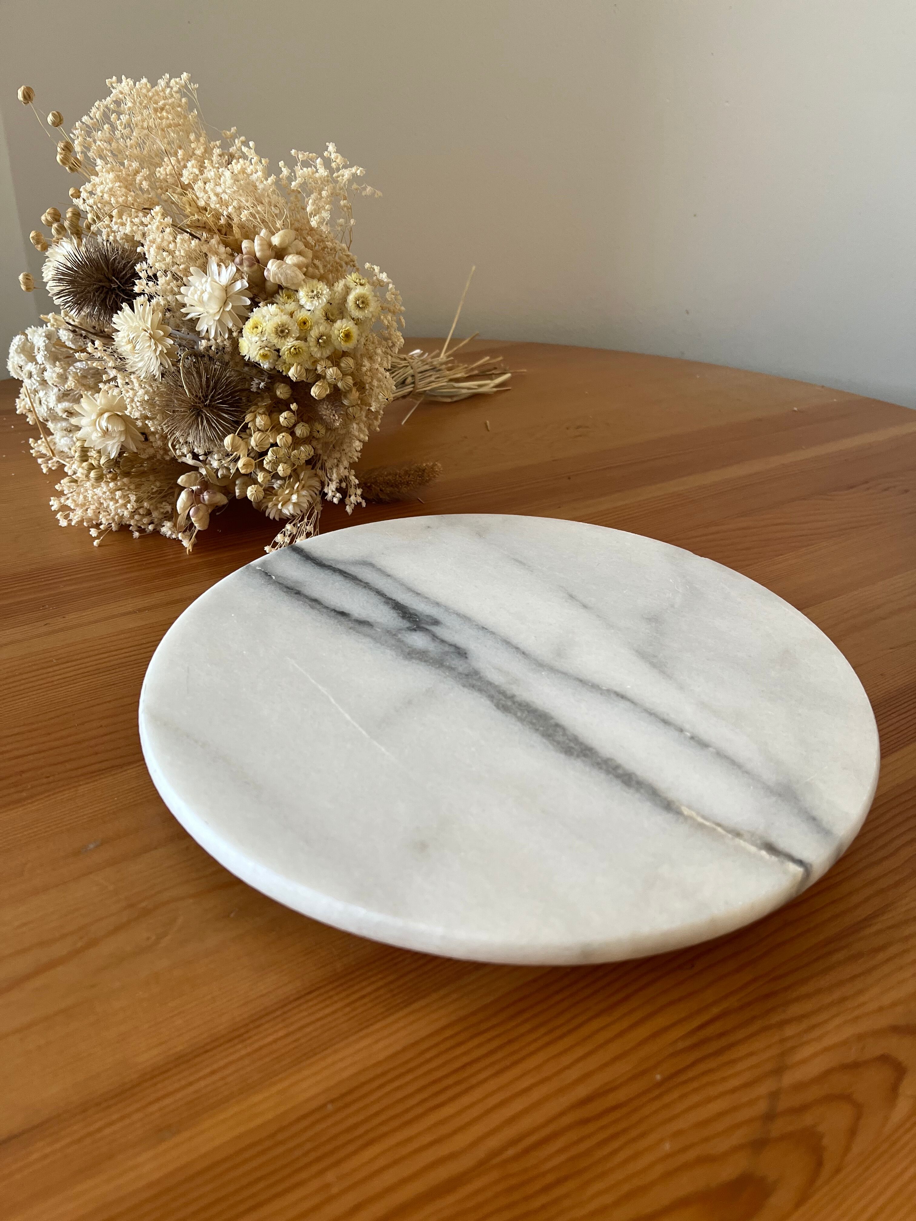 Old marble rotating top