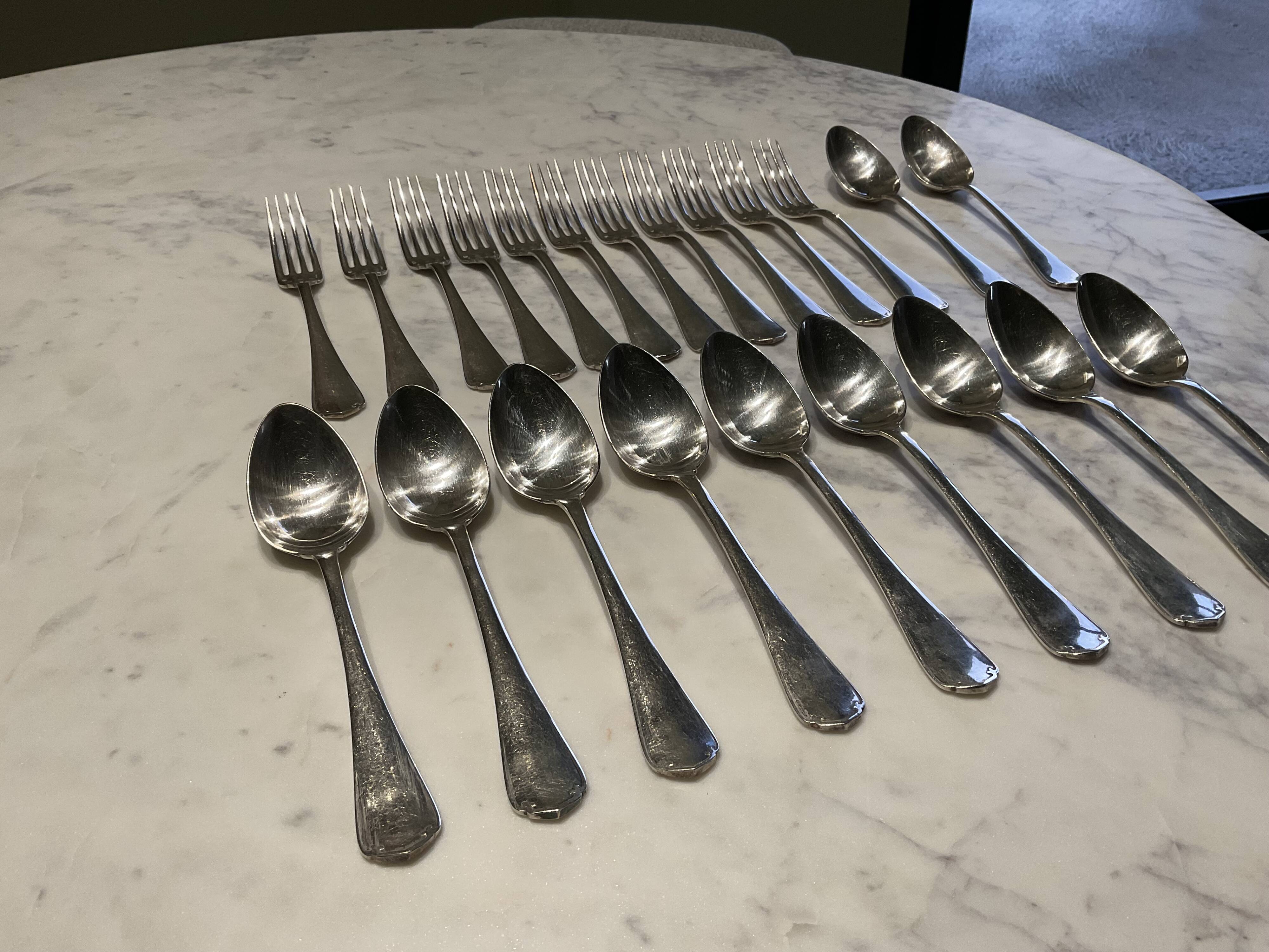 Christofle 22-piece cutlery set, Japan model