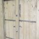 Old teak door