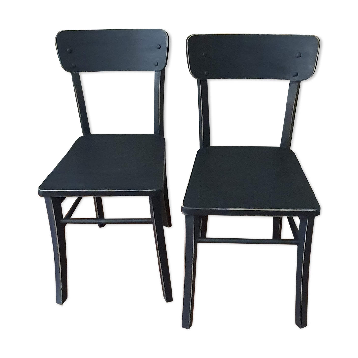 Pair of bistro chairs