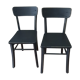 Pair of bistro chairs