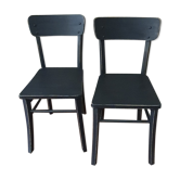 Pair of bistro chairs