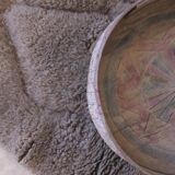 Beni Mrirt Taupe Rug - 152 x 112 cm