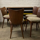 Chaises vintage en bois