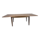 Table à manger vintage en teck extensible – années 60