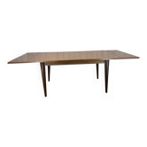Table à manger vintage en teck extensible – années 60