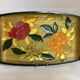 Plateau fleurs multicolores