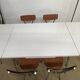 Ensemble table et chaises en formica Tublac 1970