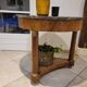 Round table / pedestal table in marble top, Empire period