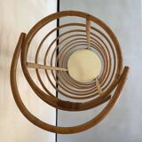 Bamboo and rattan basket