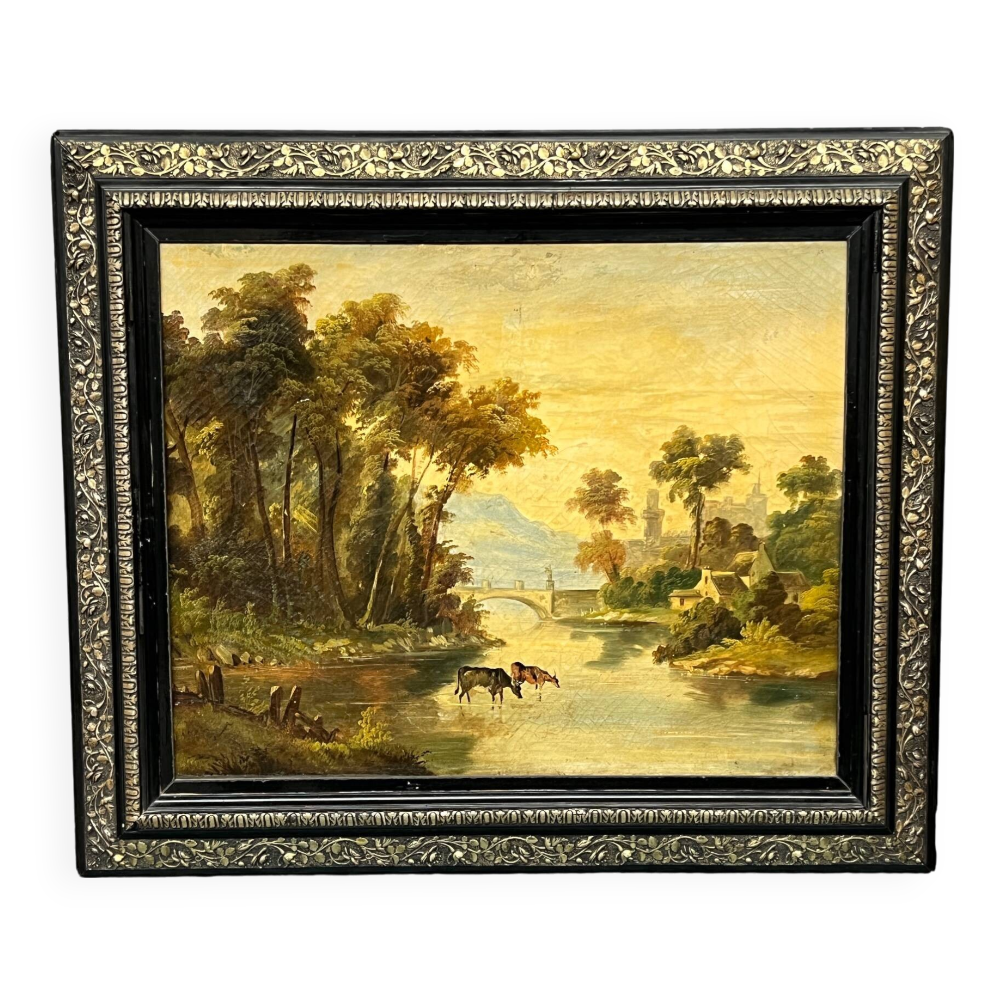 Ancient Italian landscape.