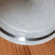 White clichy glass hanging lamp