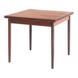 Teak dining table with Scandinavian-style extensions - France, 1960
