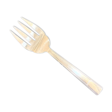 Christofle service range, silver metal, Gabon model