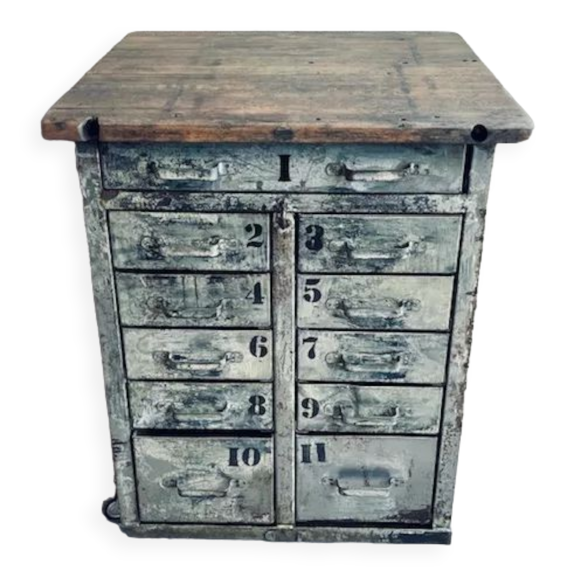 Numbered craft furniture