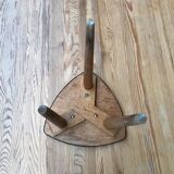 Triangular pedestal table 1950