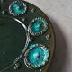 Pair of Mid Century Modern oyster plates 1970s