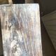 Wooden bench