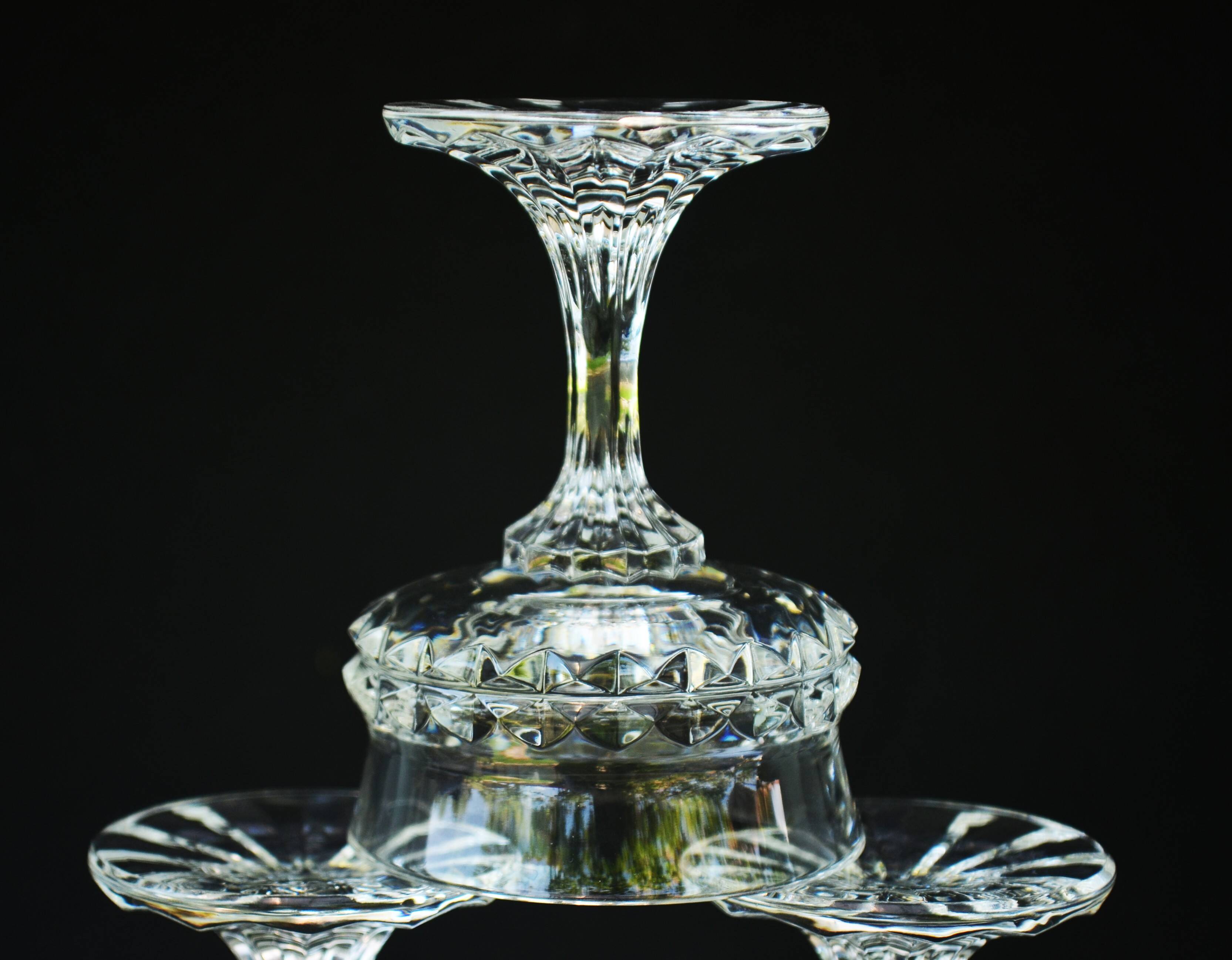 Villeroy & Boch Set of Lucretia 1970s liqueur glasses  Villeroy & Boch Lucretia liqueur set