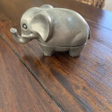 Pewter ashtray