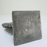 Sculptural paper press nice cast aluminum design 70s