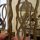 Six chairs Venetian era 1900