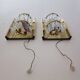 Pair of wall sconces by Lumica 1970s