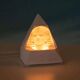 Egyptian stone table lamp, vintage 70s/80s mood lamp.