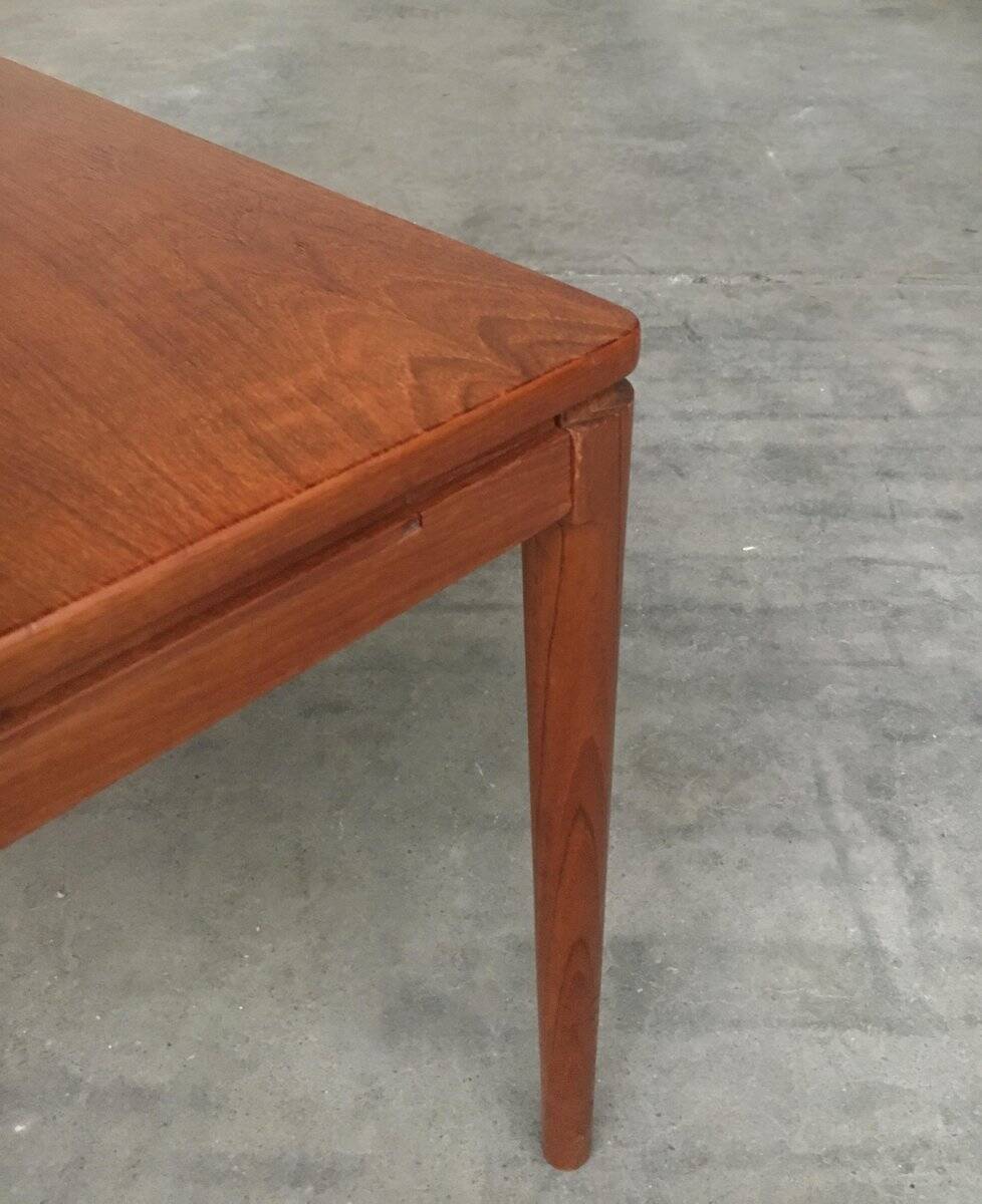 Danish teak coffee table from the mid-century by Anton Kildeberg Møbelfabrik.