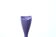 Bougeoir scandinave violet en bois vintage