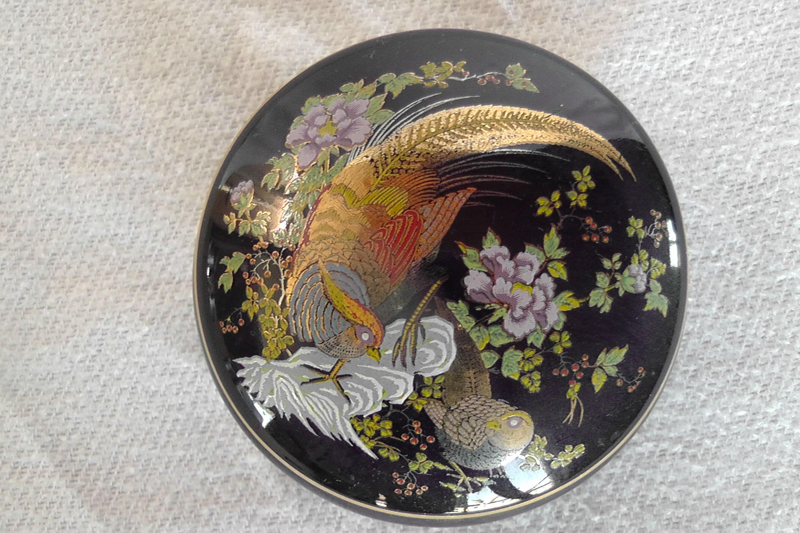 Bonbonnière Limoge porcelain René Couty