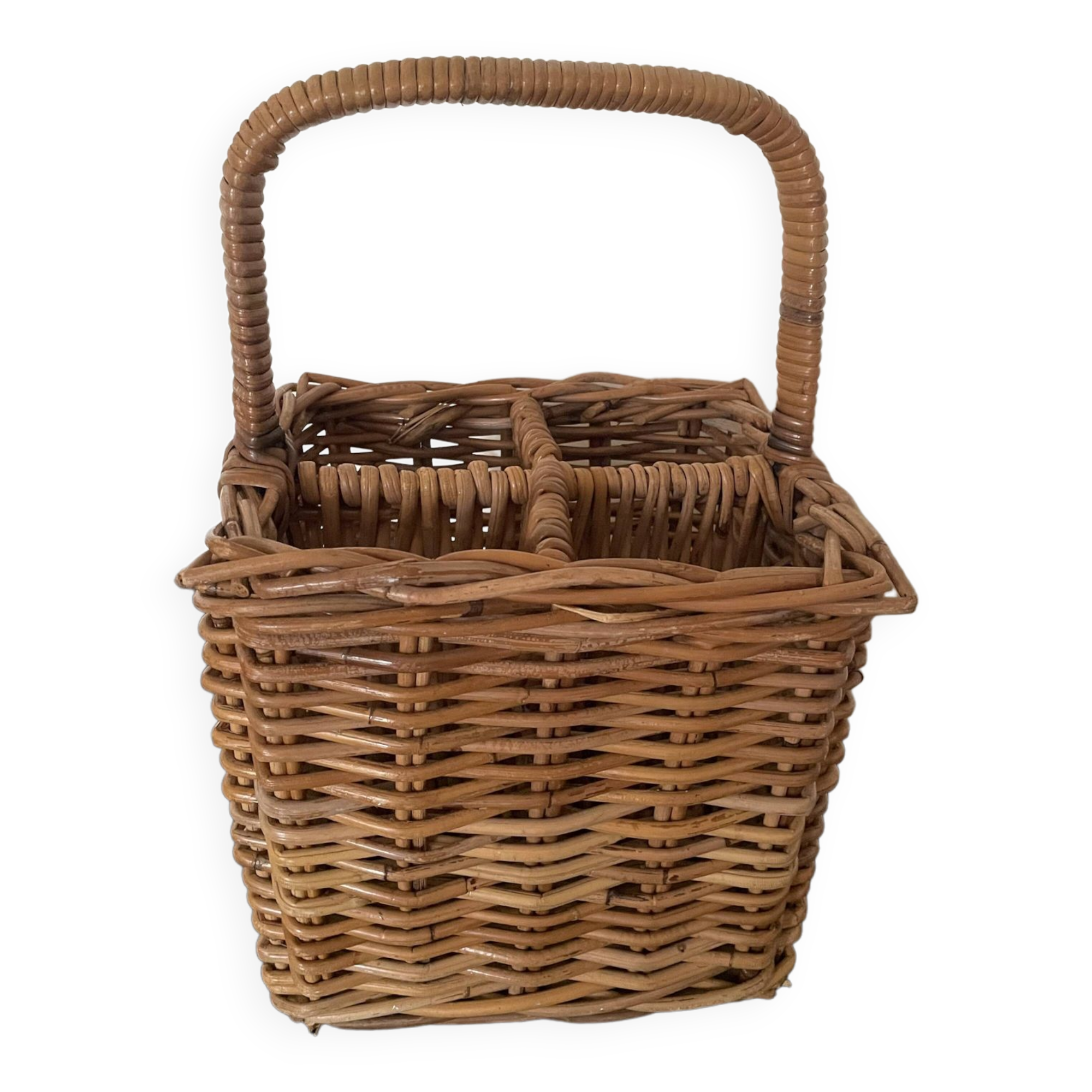 Bottle storage basket