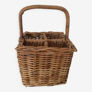 Bottle storage basket