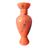Monumental vase in opaline glass with multiple layers, Murano style 1950/1960.