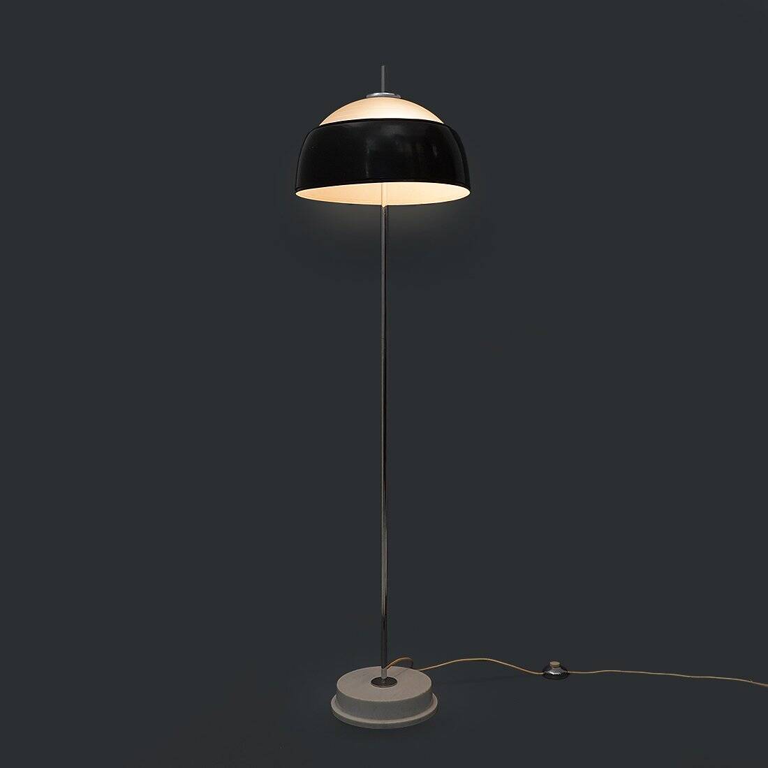 Floor lamp with a marble base by Candle, 1960s